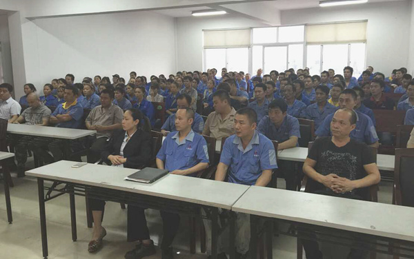 熱烈祝賀2015年9月溫州三聯(lián)鍛造有限公司管理升級正式啟動(dòng)！