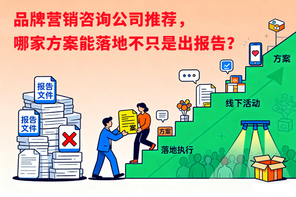 品牌營銷咨詢公司推薦，哪家方案能落地不只是出報(bào)告？