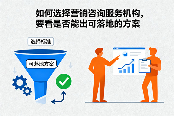 如何選擇營銷咨詢服務(wù)機(jī)構(gòu)，要看是否能出可落地的方案