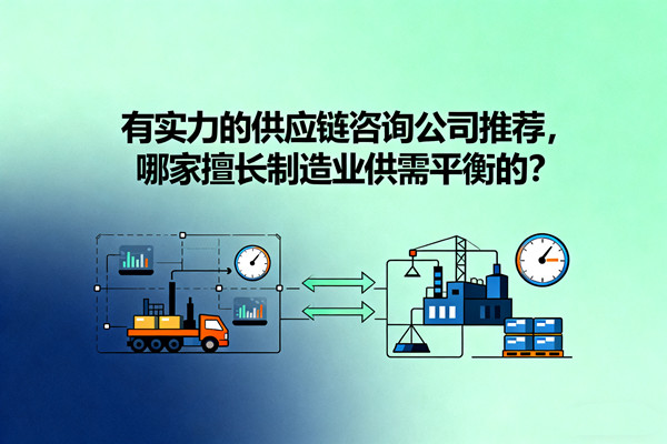 有實(shí)力的供應(yīng)鏈咨詢公司推薦，哪家擅長制造業(yè)供需平衡的？