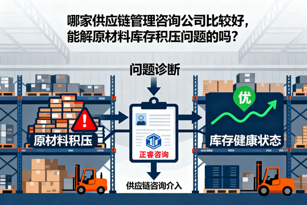 哪家供應(yīng)鏈管理咨詢公司比較好，能解原材料庫存積壓問題的嗎？